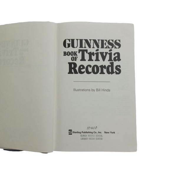 Guinness Book of Trivia 1985 Facts Feats Cartoons Animals Sports Records VTG - Picture 3 of 11